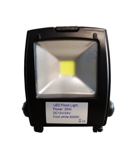 Reflector LED solar 20W 12 DCV