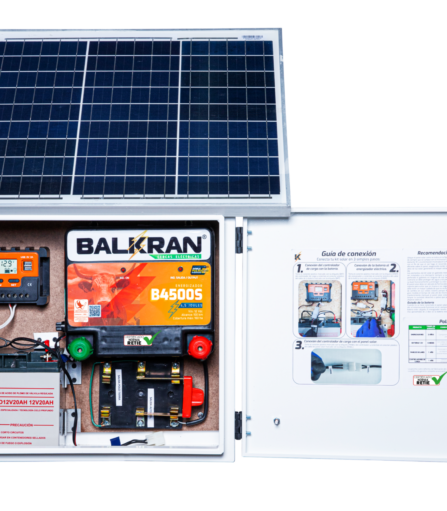 Kit Solar Cerca – Impulsor Solar B4500S 100Km 135 Ha- Marca BALKRAN Incluye envío!