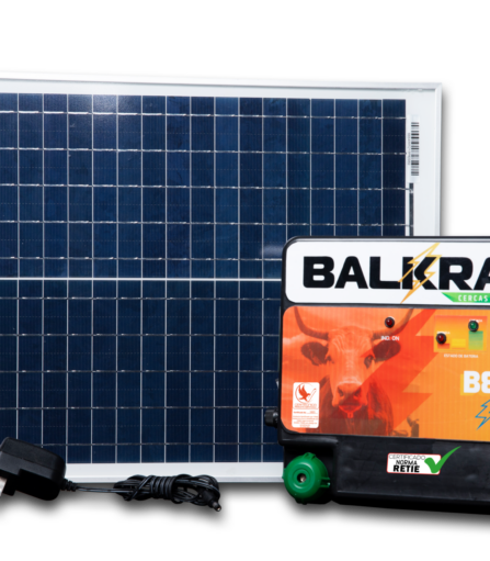 Kit Solar Cerca – Impulsor Solar B800S 15Km 12 Ha- Marca BALKRAN Incluye envío