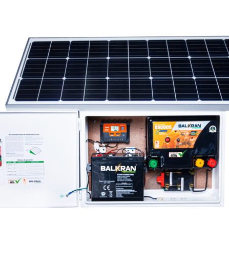Kit Solar Cerca – Impulsor Solar B9000S 220Km 270 Ha- Marca BALKRAN. Incluye Envío!