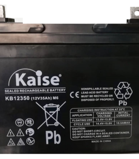 BATERIA AGM 12V.35AH MARCA KAISE BATERIAS
