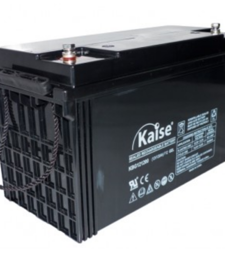 BATERIA GEL 12V.150AH MARCA KAISE BATERIAS