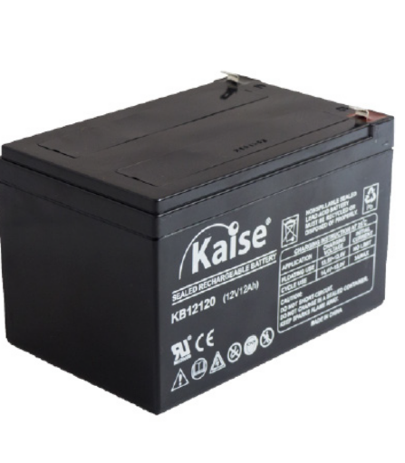 BATERIA AGM 12V.12AH  MARCA KAISE BATERIAS